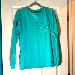 Southern Marsh Long Sleeve Green Tee, Size Medium.